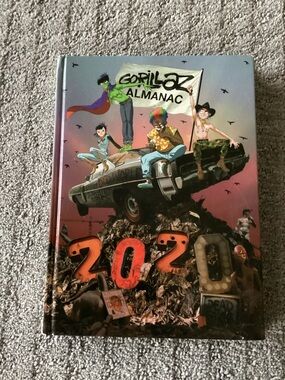Gorillaz Almanac 2020 Hardcover Book